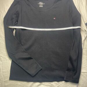 Tommy Hilfiger Men's Classic Black Crewneck Sweater